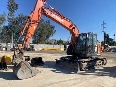 2021 Hitachi ZX135US Excavator For Sale, 2,155 Hours