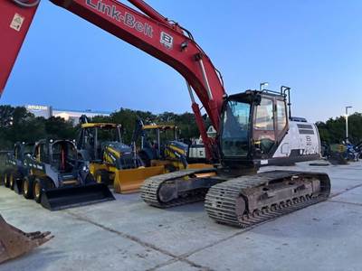 Link-Belt 250 X4 LF Excavator