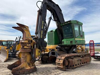John Deere 759J Track Feller Buncher