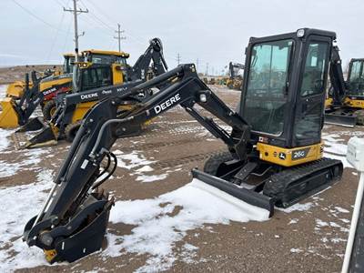 John Deere 26G Mini Excavator