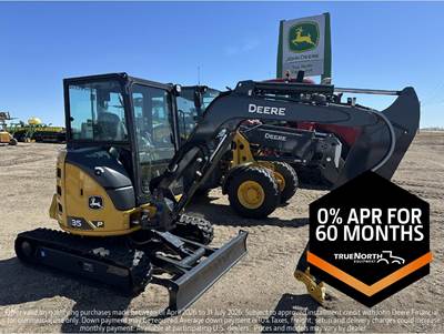 John Deere 35 P-TIER Mini Excavator