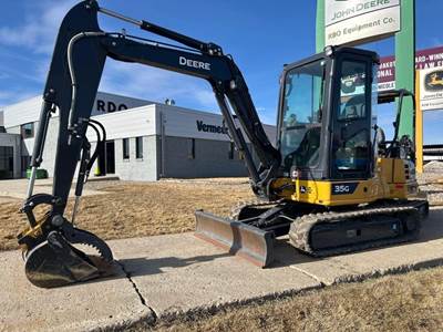 John Deere 35G Mini Excavator