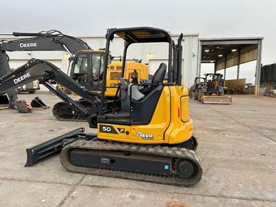 John Deere 50 P-TIER Mini Excavator