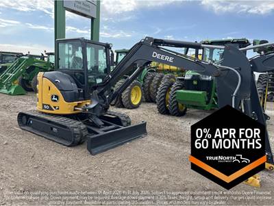 John Deere 50 P-TIER Mini Excavator