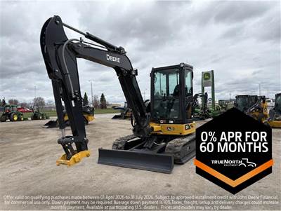 John Deere 50 P-TIER Mini Excavator