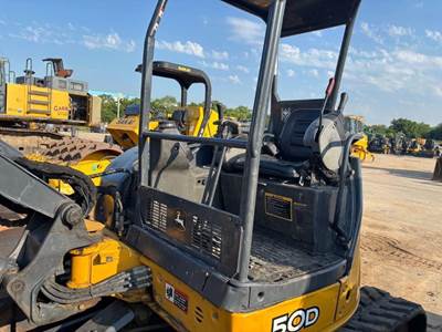 John Deere 50D ZTS Mini Excavator