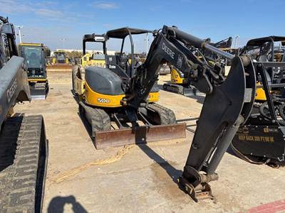 John Deere 50D ZTS Mini Excavator