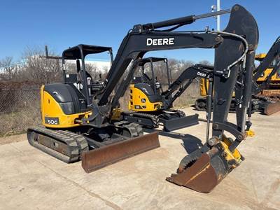 John Deere 50G Mini Excavator