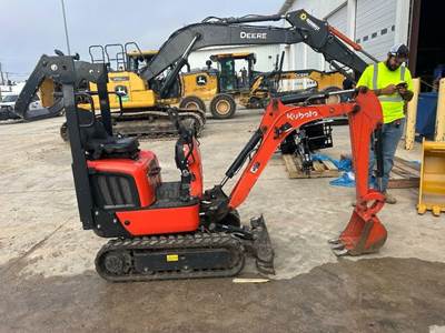 2023 Kubota K008-5 Mini Excavator For Sale, 260 Hours