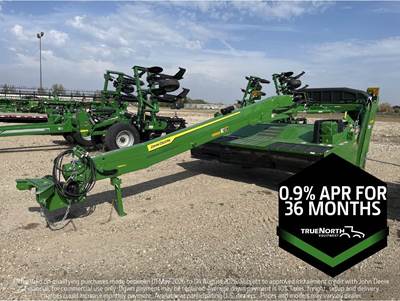 John Deere C350 Pull-Type Mower Conditioner/Windrower