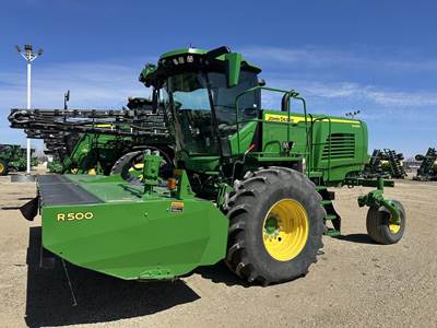 John Deere W235R Self-Propelled Mower Conditioner/Windrower