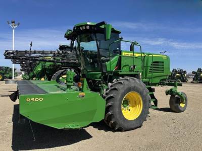 John Deere W235R Self-Propelled Mower Conditioner/Windrower