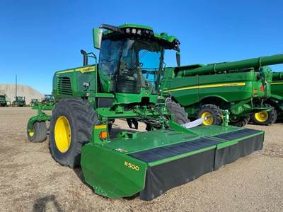 John Deere W235R Self-Propelled Mower Conditioner/Windrower