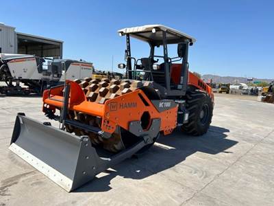 Hamm HC100iP Padfoot Roller Compactor
