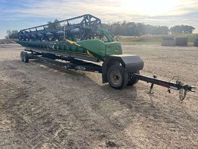 John Deere 635F Platform