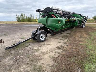 John Deere RD40F Platform