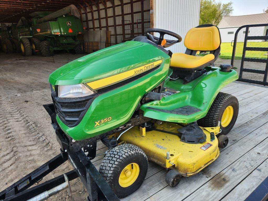 2018 John Deere X350 Riding Lawn Mower For Sale, 66 Hours