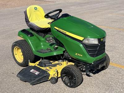 John Deere X394 Riding Lawn Mower