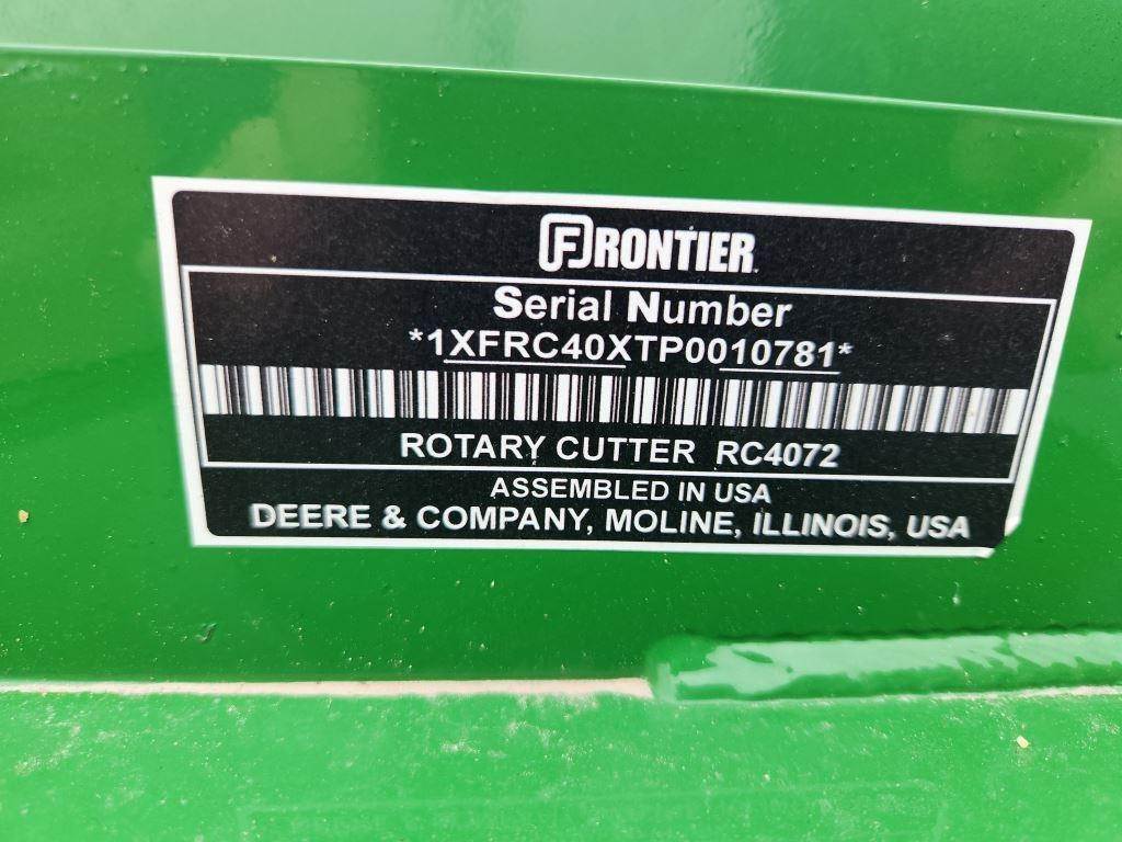 2023 Frontier RC4072 Rotary Cutter For Sale Sunnyside, WA X988739