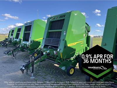 John Deere 461M Round Hay Baler