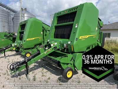 John Deere 561R Round Hay Baler