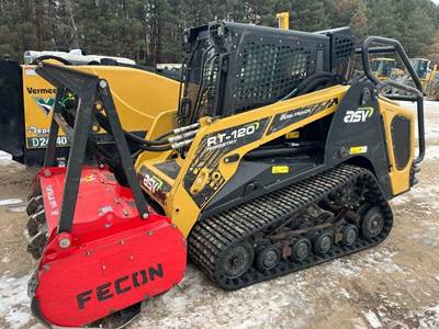 ASV Posi-Track RT120 Forestry Compact Track Loader