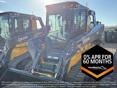 John Deere 333 P-TIER Compact Track Loader