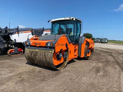 Hamm HD140VO Smooth Drum Roller Compactor