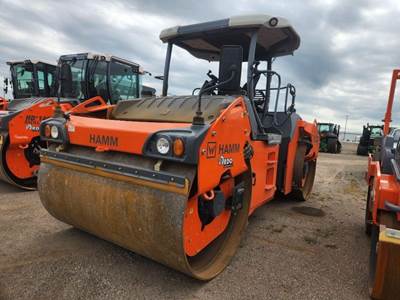Hamm HD+140iVV HF Smooth Drum Roller Compactor