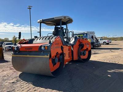 Hamm HD+140iVV HF Smooth Drum Roller Compactor
