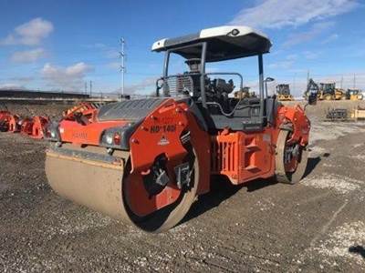 Hamm HD+140iVV Smooth Drum Roller Compactor