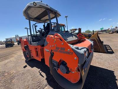 Hamm HD+80iVV Smooth Drum Roller Compactor