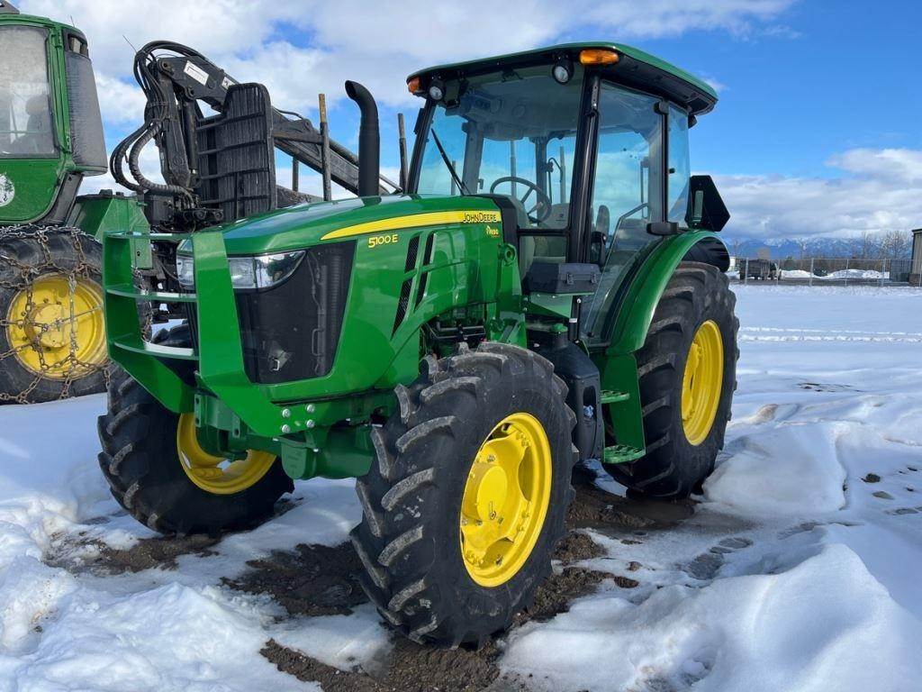 2021 John Deere 5100E Tractor For Sale, 40 Hours Kalispell, MT