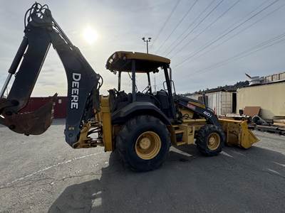 John Deere 410J Backhoe