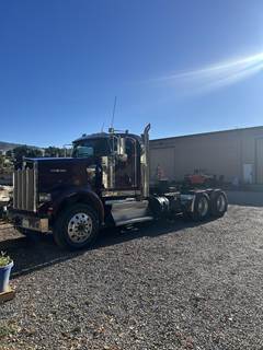 Kenworth W900 Tandem Axle Cab & Chassis Truck - Cummins, 500HP, 18 Speed Manual