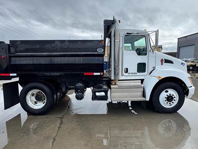 Kenworth T270 Single Axle Dump Truck - Paccar 200HP, 6 Speed I Shift Manual, 10' Dump