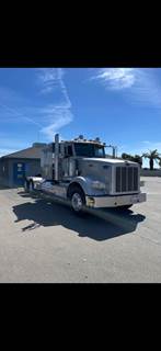 Peterbilt 367 Sleeper Semi Truck - Flat Top Sleeper, Cummins 500HP, 18 Speed Manual