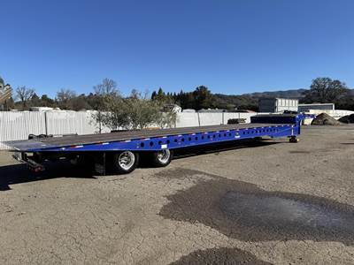 Cozad 50x102 Tandem Axle Combination Traveling Axle Trailer - Air Ride, Sliding Axle