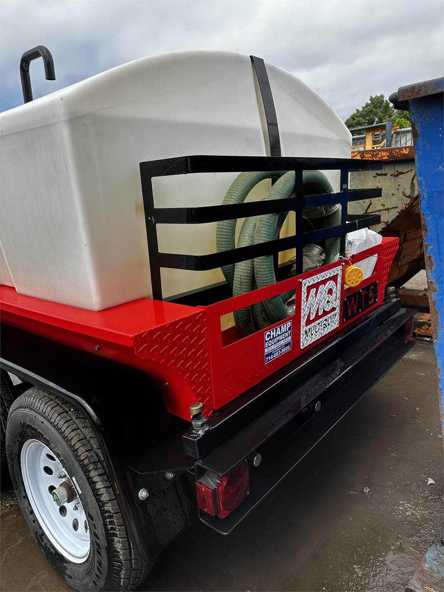 2022 Multiquip WT5C Water Tank Trailer For Sale, 4 Hours Santa Rosa