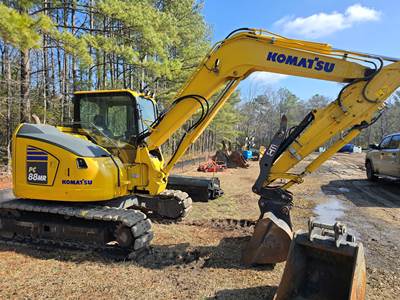 Komatsu PC88MR Excavator