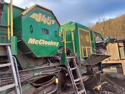 McCloskey J45 High Capacity Jaw Crusher