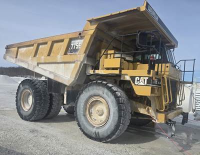 Caterpillar 775E Rigid Mining Dump Truck