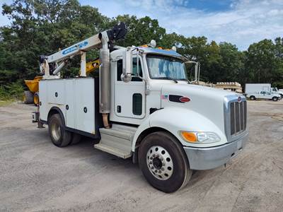 Peterbilt 337-Service Truck Rollback Tow Truck