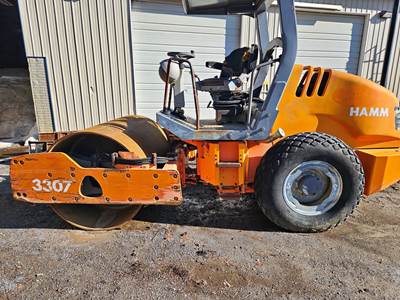 Hamm 3307 Smooth Drum Roller Compactor