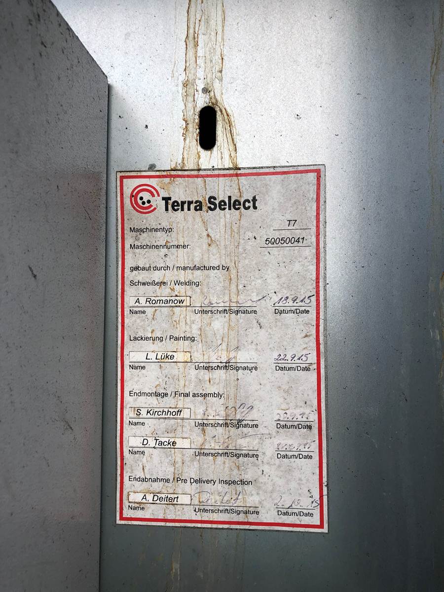 2016 Terra Select T7 Trommel Screen For 