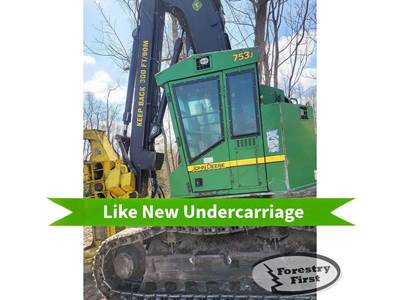 John Deere 753J Feller Buncher