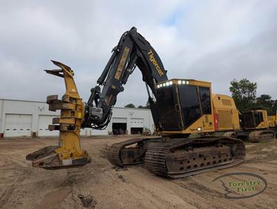 Tigercat 855E Track Feller Buncher