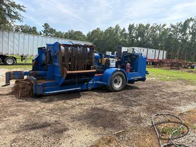 Peterson Pacific 4800E Chain Flail Debarker