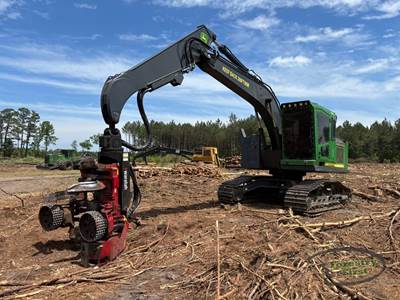 John Deere 2154G Logging Processor