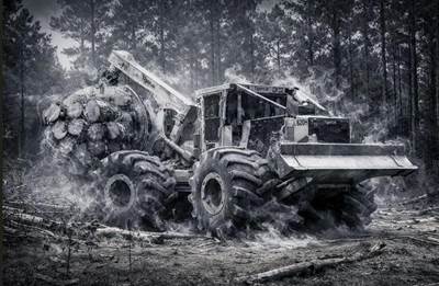 John Deere 848L II Skidder